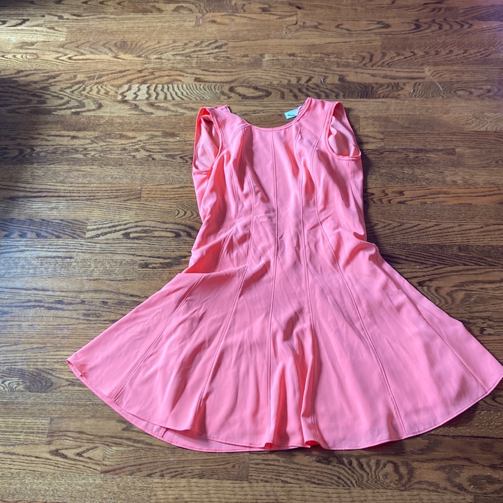 Pink sleeveless dress